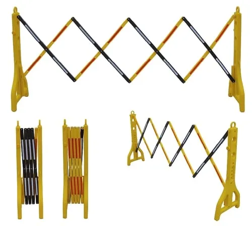 Valla extensible X-Barrier amarilla